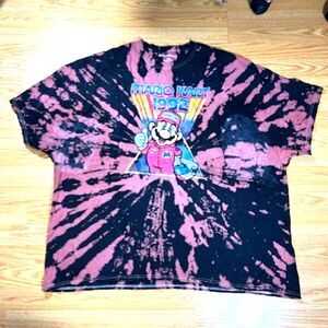 Mario Kart - Tie dye tee - Unisex size 3XL
